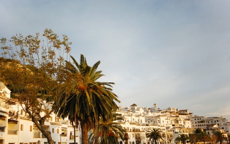 Sunset at Frigiliana Town